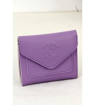 Mariano Ufak Boy Çok Bölmeli Kadın Kartlık Cüzdan BP-4662C (Lila)