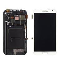 Samsung Galaxy Note 2 N7100  Lcd Ekran Dokunmatik A+++Süper Kalite (Beyaz)