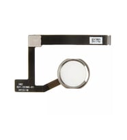 İpad Mini 4 İle Uyumlu Home Orta Tuş Flex A1538 A1550 (Beyaz)