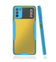 Xiaomi Poco M3 Kılıf Ultra İnce Silikon (Mavi)