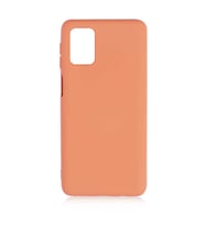 Samsung Galaxy M31S Kılıf Özel Orijinal Lansman Serisi, İçi Kadife, Pürüzsüz Yumuşak ve Mat TPU Silikon (Turuncu)