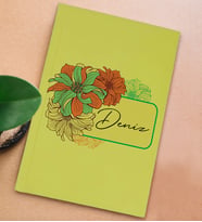 BK Gift Kişiye Özel İsimli Sert Kapaklı Sarı Defter, Arkadaşa Hediye, Yeni İş Hediyesi, Anı Defteri, Doğum Günü Hediyesi-1 (Model 10)