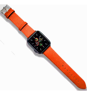 Samsung Galaxy Watch 3 41mm 42mm Gear S2 Kordon Deri Hermes Kordon 20mm (Turuncu)