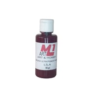 M1 ART Epoksi Ultra Pigment Pasta 50gr - Opak & Transparan Sıvı Pigment Boya (Lila)