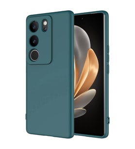 Vivo V29 5G Kılıf Zore Mara Lansman Kapak (Koyu Yeşil)