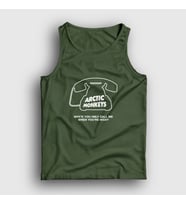 Presmono Unisex Sarı High Arctic Monkeys Atlet 13787tt (Haki)