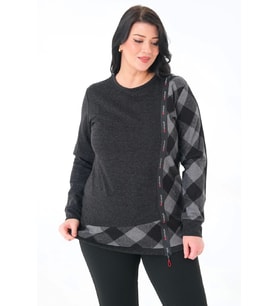 Kadın Büyük Beden Sweatshirt