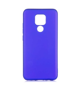 General Mobile 20 Kılıf Soft Mat Premier Case (SAKS MAVI)