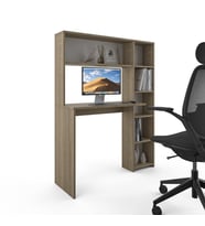 Anzera - Berlin Ofis Masası - Raflı Çalışma Masası (Sonomo)
