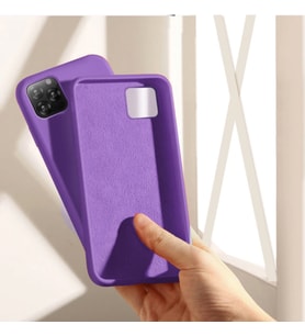 iPhone 12 (6.1) LANSMAN YENİ NESİL KILIF (Mor)