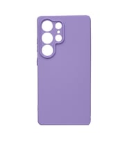 Kvy Samsung Galaxy S25 Ultra Biye Silikon Kılıf (Lila)