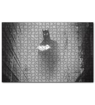 Cakapuzzle Batman Bloklar Arasında Monochrome Artwork  Puzzle Yapboz MDF (Ahşap) (500 Parça)