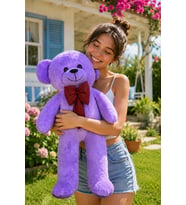 PANDAMKE 120&100 Papyonlu Büyük Ayıcık (Lila)