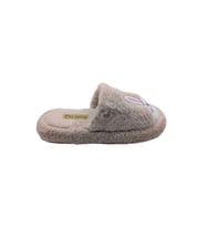 Çiğdem Kundura CloudStep Kadın Peluş Ev Terliği - GRİ-SİYAH - 39 (Lila)