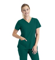 Barco Unison BE001 - BE004  Medikal Giyim Hemşire Doktor Scrubs Cerrahi Takım Yüksek Kalite Hastane Üniforması (Yeşil)