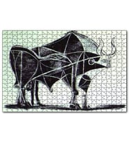 Cakapuzzle Le Taureau  Puzzle Yapboz MDF (Ahşap) (255 Parça)