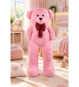 Pandamkee 140 Cm Sevgiliye Özel Hediyelik Ayı (Pembe)