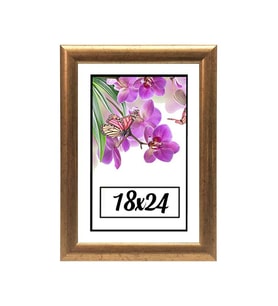 18X24 Fotoğraf Çerçevesi Siyah Modern Ofis Sanat Ev Home Ofis Dekoratif Çerçeveler Ev Oturma Odası Salon Dekorasyon Resim Çerçeveleri Diploma Belge Sertifika Çerçeveleri (Altın)