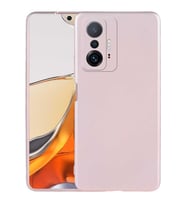 Xiaomi Mi 11T Pro 5G Kılıf Kamera Çıkıntılı Soft Silikon (Rose)