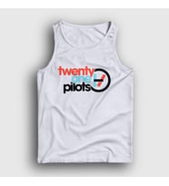 Presmono Unisex Sarı Twenty One Pilots Atlet 120728tt (Beyaz)
