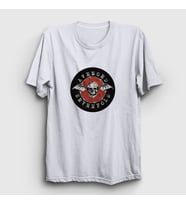 Presmono Unisex Sarı Red Avenged Sevenfold T-Shirt 15961tt (Beyaz)