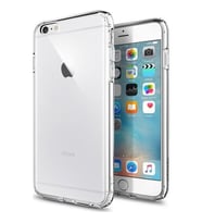 iPhone 6 Kılıf Kamera Korumalı Silikon Rubber Arka Kapak (Şeffaf Hologram)
