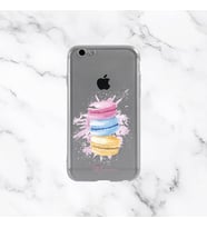 Iphone 6/6S Tasarım Kılıfları (103 Tasarım) (Pembe - Sarı)