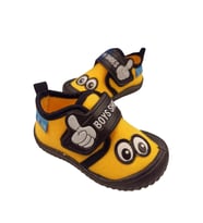 Gezer 02958 Erkek Çocuk Günlük Cırtlı Panduf Ayakkabı (Sarı)