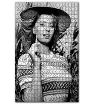 Cakapuzzle Sophia Loren Nehir Kızı Filmi Hala Görsel Puzzle Yapboz MDF (Ahşap) (500 Parça)