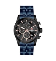 Reward 1. Sınıf Çelik Spor Model Fonksiyonları Aktif Takvimli WİP Erkek Kol Saat (Lacivert)