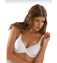 LE JARDİN 9600 KADIN JASMİN BASİC BRA BÜYÜK BEDEN SÜTYEN 1 ADET (Beyaz)