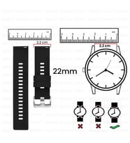 Xiaomi Watch S1 -S1 Active -Mi Watch -Watch Color 22mm Uyumlu Seaflex Ocean Silikon Kordon (Haki)
