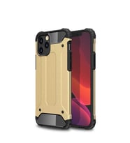 iPhone 12 Pro Max Kılıf Crash Zırh Silikon Kılıf (Gold)