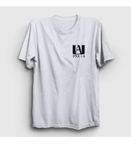 Presmono Unisex Sarı UA Anime Boku No Hero Academia T-Shirt 234830tt (Beyaz)
