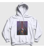 Presmono Unisex Beyaz Currents Tame Impala Kapüşonlu Sweatshirt 377900tt (Beyaz)