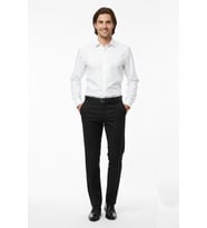 Erkek Klasik Kumaş Pantolon Likra Kumaş BGL-ST02205 (Siyah)