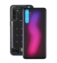 Realme 6 Pro Uyumlu Arka Pil Batarya Kapağı Cam RMX2061 RMX2063 (Mor)