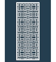 Liar Ahşap Seperatör (Paravan) - KSP59 - (85 x 210 cm) - (18 mm) - (Beyaz) (Beyaz)