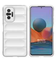 Microsonic Xiaomi Redmi Note 10 Pro Kılıf Oslo Prime Yeşil (Beyaz)