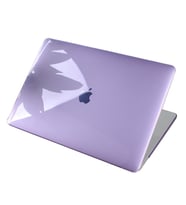 McStorey Macbook Pro ile Uyumlu Kılıf HardCase A2141 Kristal (Lila)