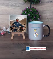 Metalurji ve Malzeme Mühendisi Fotoğraflı Dekoratif Taş, Kupa Bardak Beyaz Hediye (Model 9)