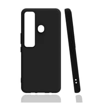 Tecno Spark 7 Pro Kılıf Zore Biye Silikon Kılıf (Siyah)