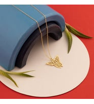 Origami Kelebek Gümüş Kolye (Gümüş)
