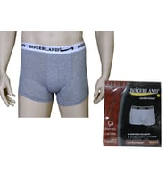 Boxerland Likralı Erkek Boxer (Gri)