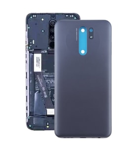 Xiaomi Redmi 9 Arka Pil Batarya Kapağı M2004J19G M2004J19C (Siyah)