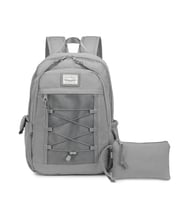 Smart Bags Sırt Çantası Okul Boyu Kalem Kutusu Hediyeli 3238 (Vizon)