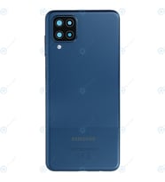 Samsung A12 Kasa Kapak + Yan Tuşlar SM-A125F LENS HARİÇ (Mavi)