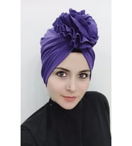 Kadın Gül Bone (Mor)
