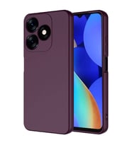 Tecno Spark 10C Kılıf Zore Mara Lansman Kapak (Koyu Mor)