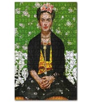Cakapuzzle Frida Kahlo Kostüm Görseli Puzzle Yapboz MDF (Ahşap) (255 Parça)